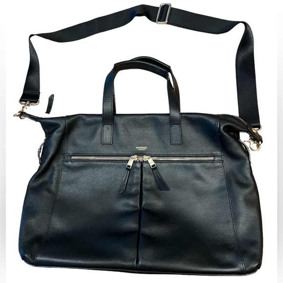 KNOMO LONDON Leather Laptop Handbag​​​​​​ - Picture 1 of 16